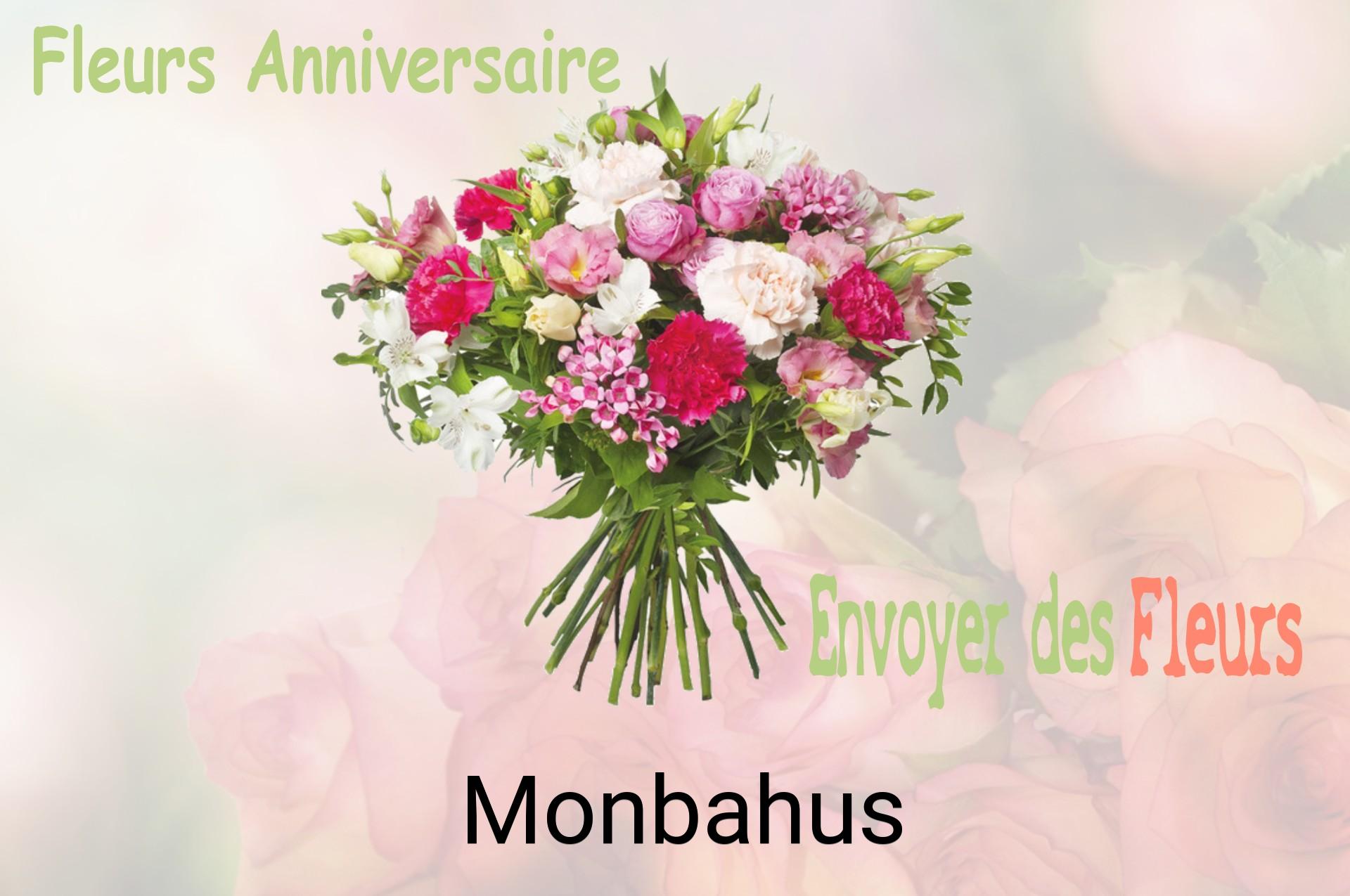 Bouquet de fleurs d’anniversaire livré à Monbahus